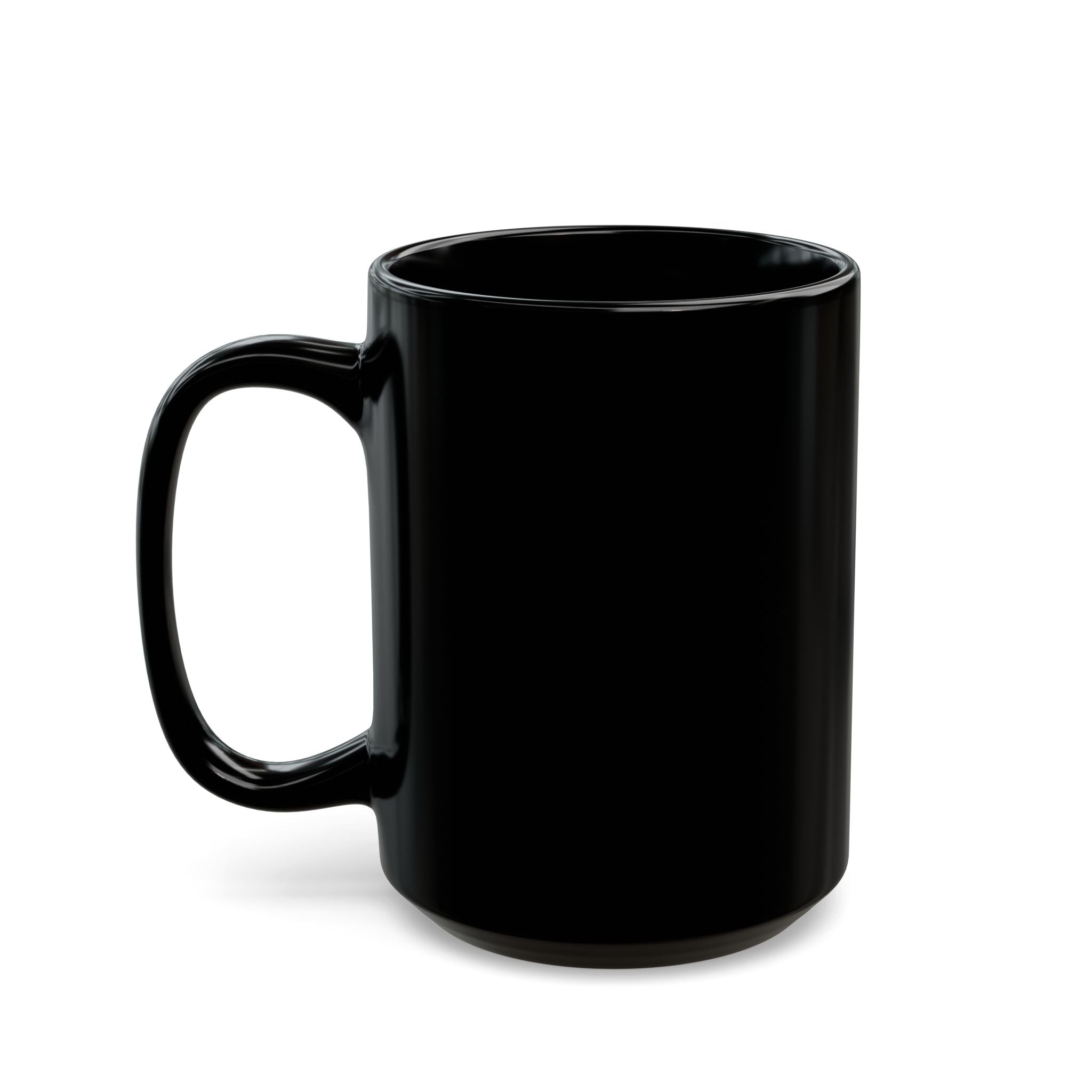 Carole LaRoche Black Mug -Left