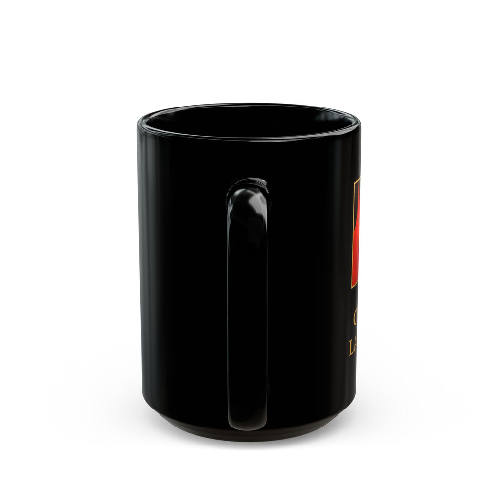 Carole LaRoche Black Mug -Right