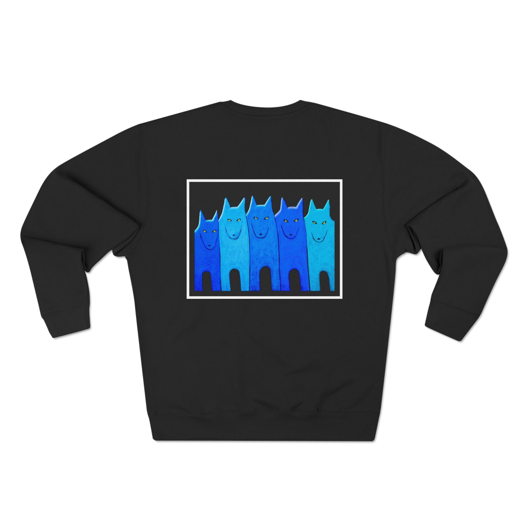 Carole LaRoche Blue Wolfpack Series Sweatshirt