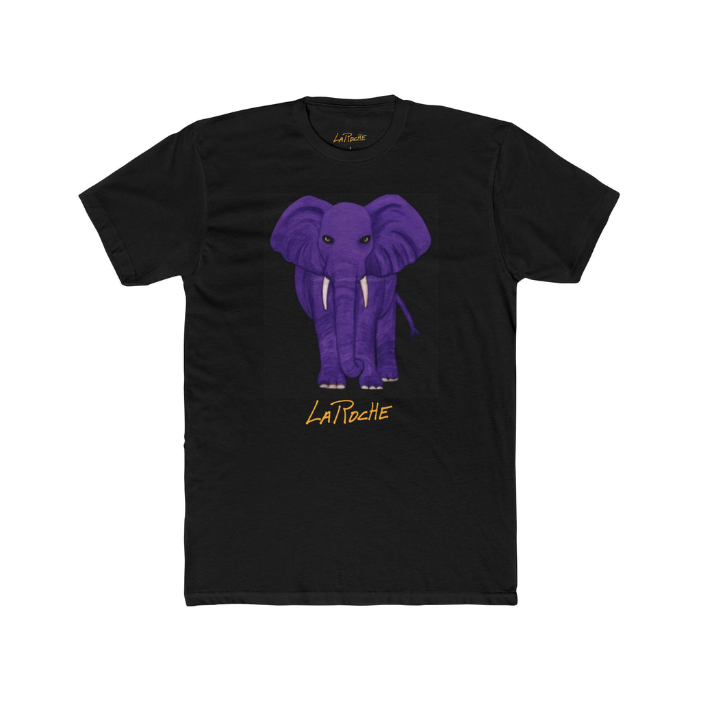 Carole LaRoche Purple Elephant T-Shirt