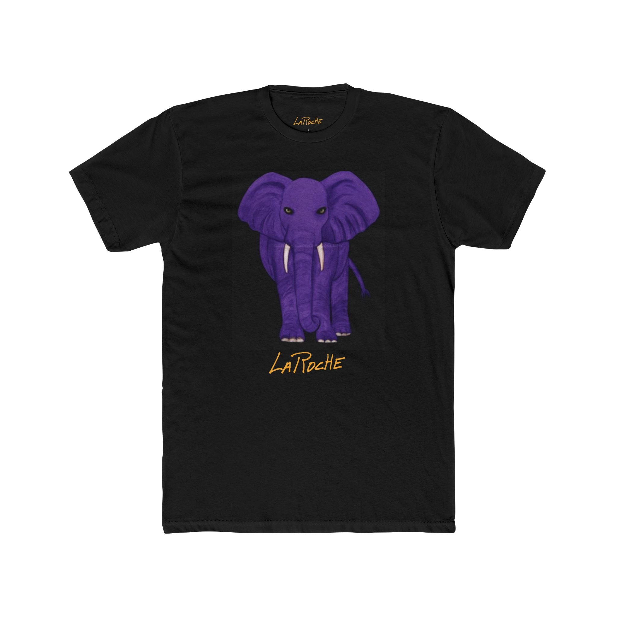 Carole LaRoche Purple Elephant T-Shirt