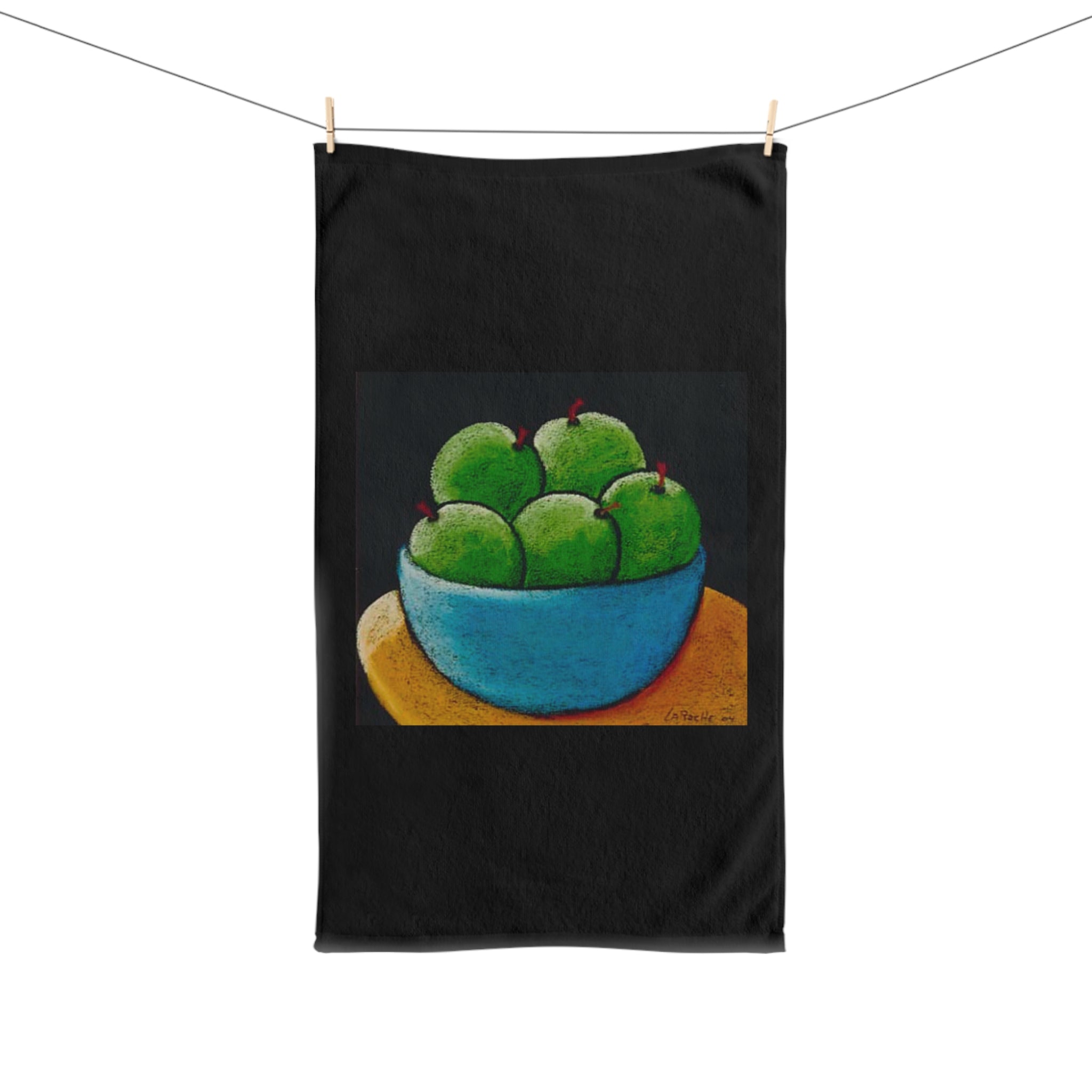 Bowl of Apples Hand Towel