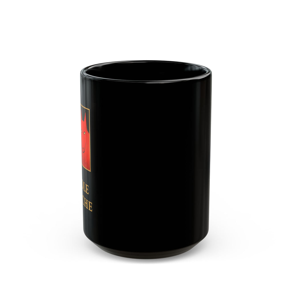 Carole LaRoche Black Mug -Right