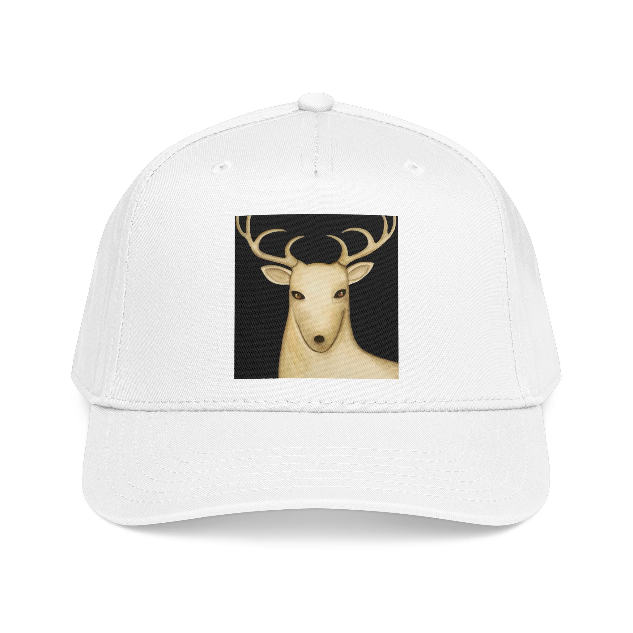 Carole Laroche White Deer Baseball Cap