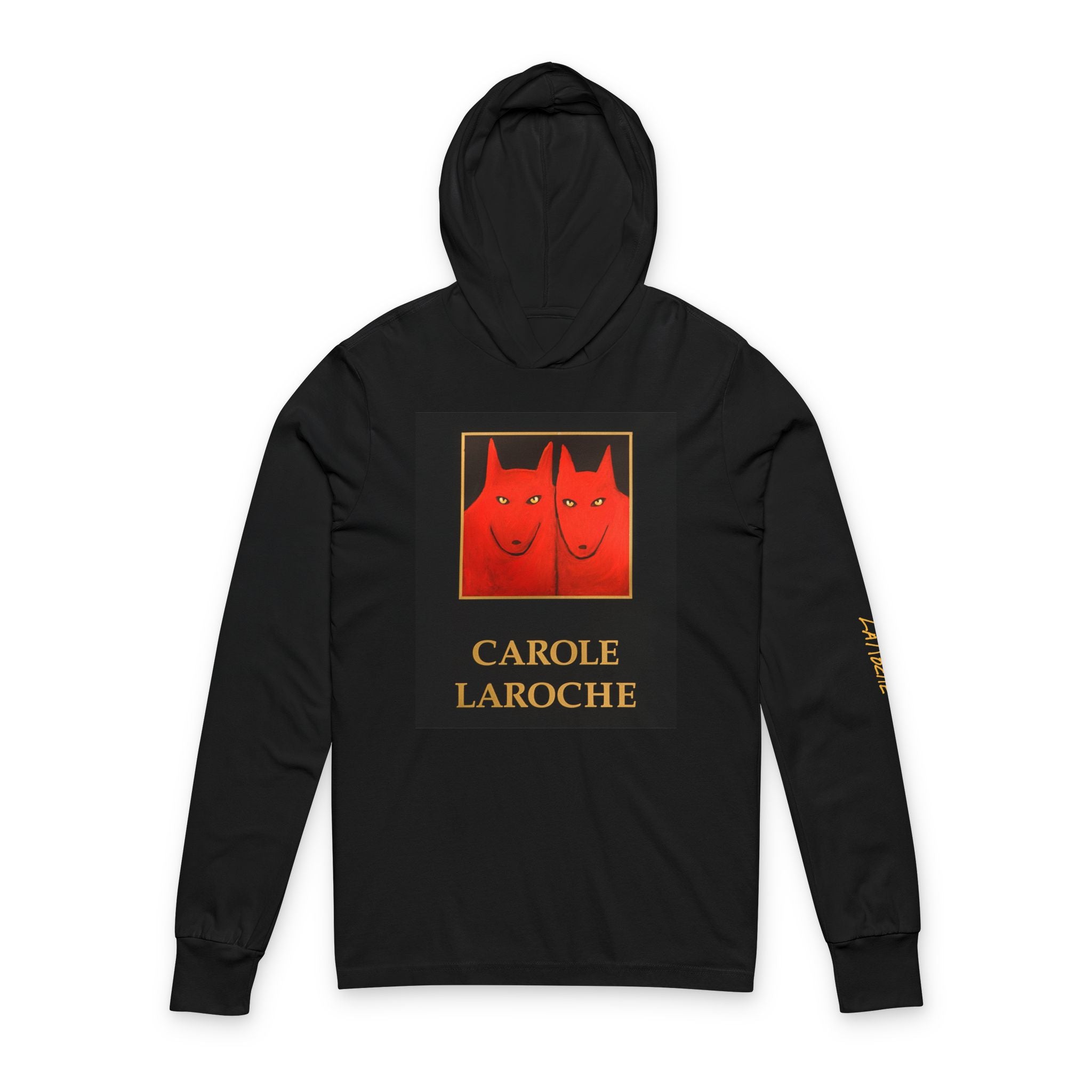 Red Soulmates Hooded Long Sleeve Tee