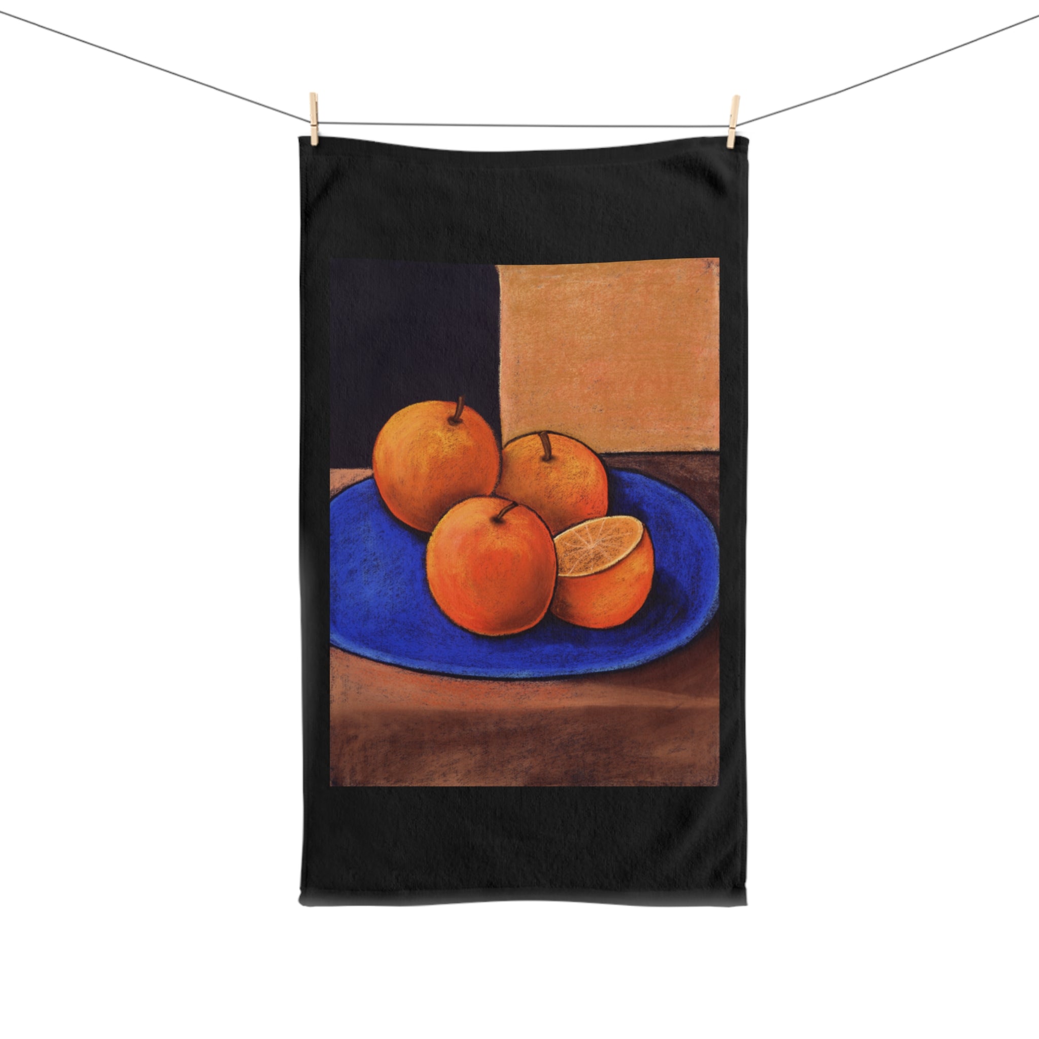 Carole Laroche Oranges Hand Towel