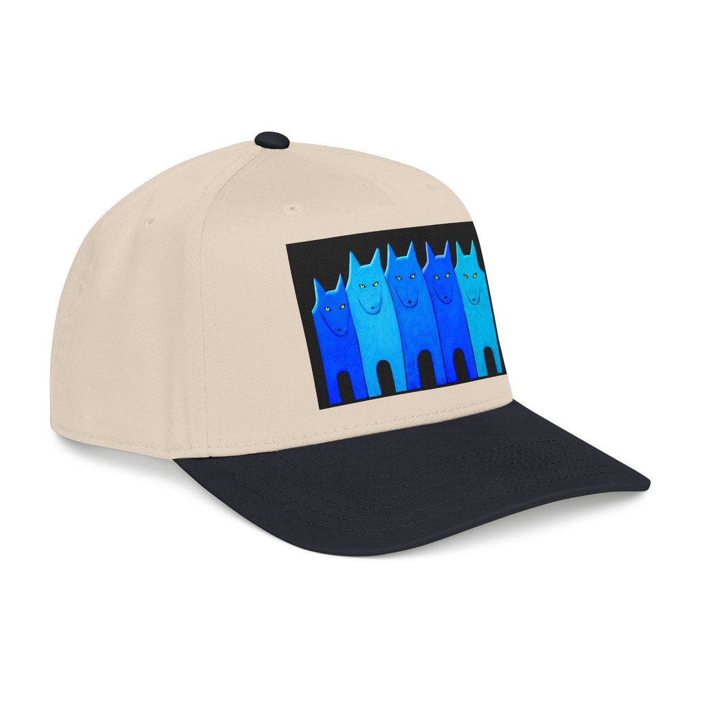 Carole Laroche Blue Wolfpack Baseball Hat