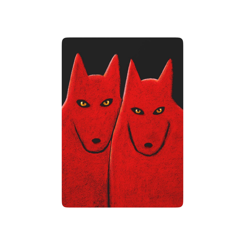 Carole LaRoche Red Soulmates Poker Playing Cards