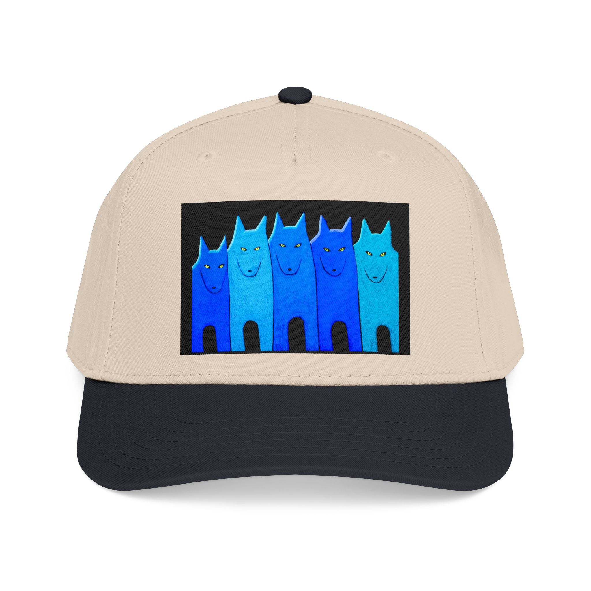 Carole Laroche Blue Wolfpack Baseball Hat