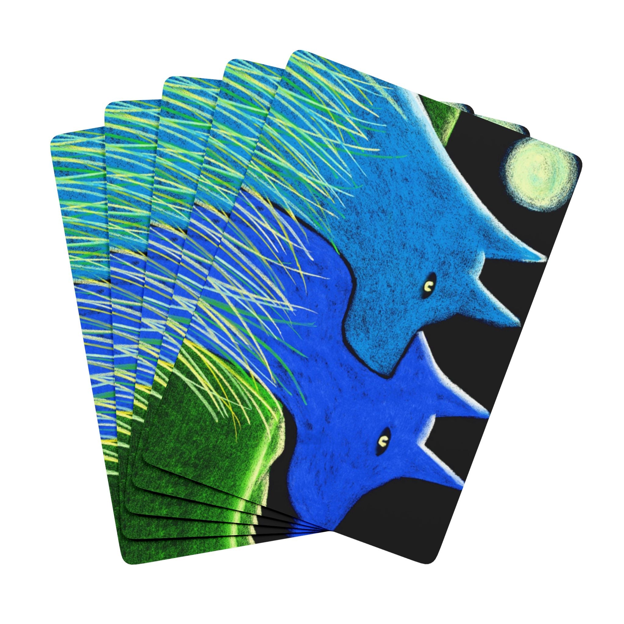 Carole LaRoche Moonlight Poker Playing Cards