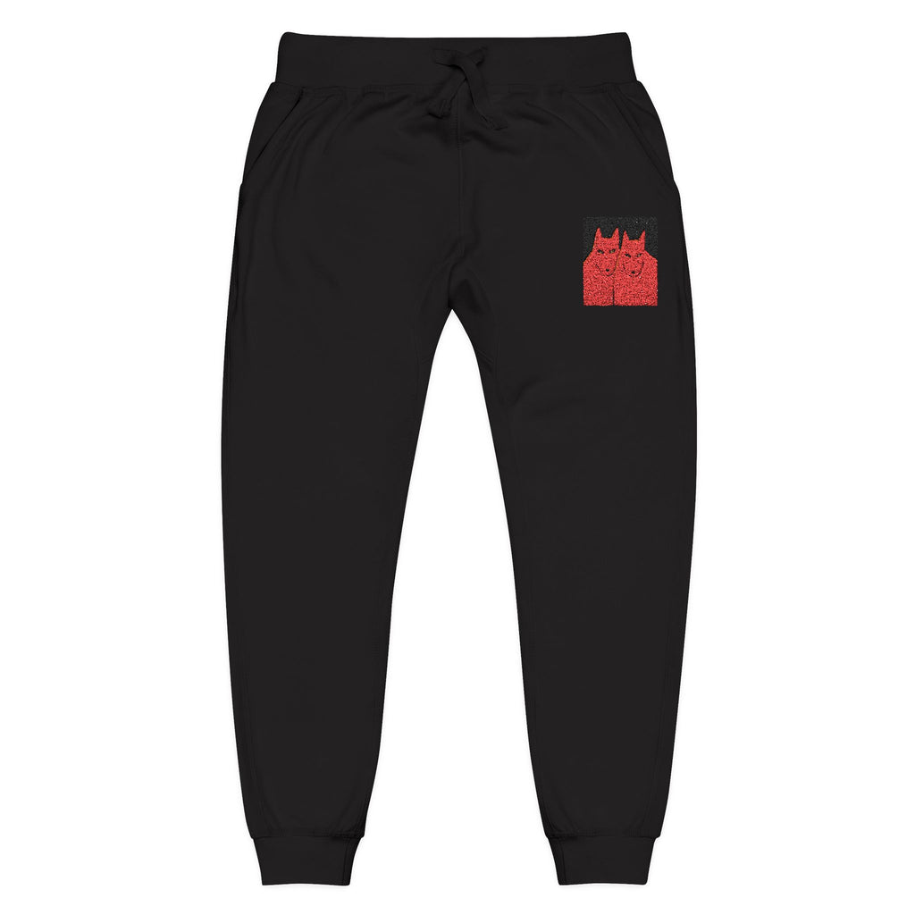 Embroidered Red Soulmates Unisex Sweatpants