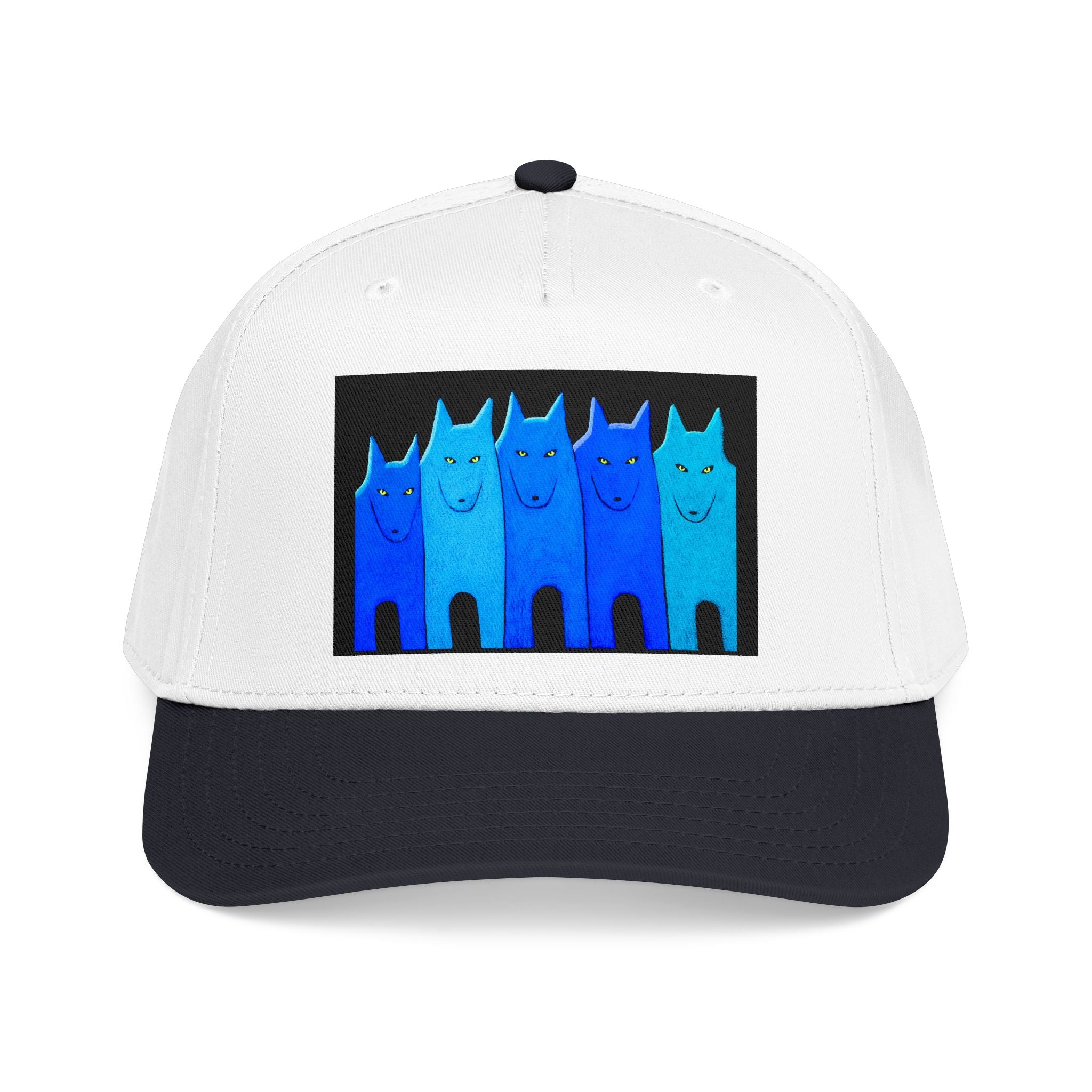 Carole Laroche Blue Wolfpack Baseball Hat