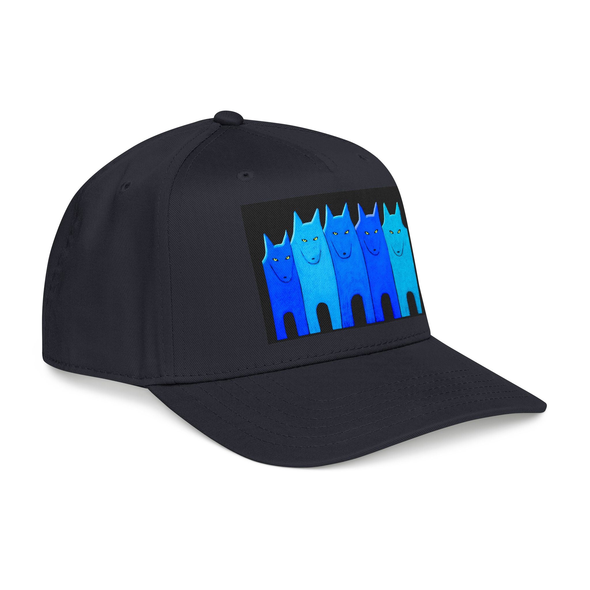 Carole Laroche Blue Wolfpack Baseball Hat