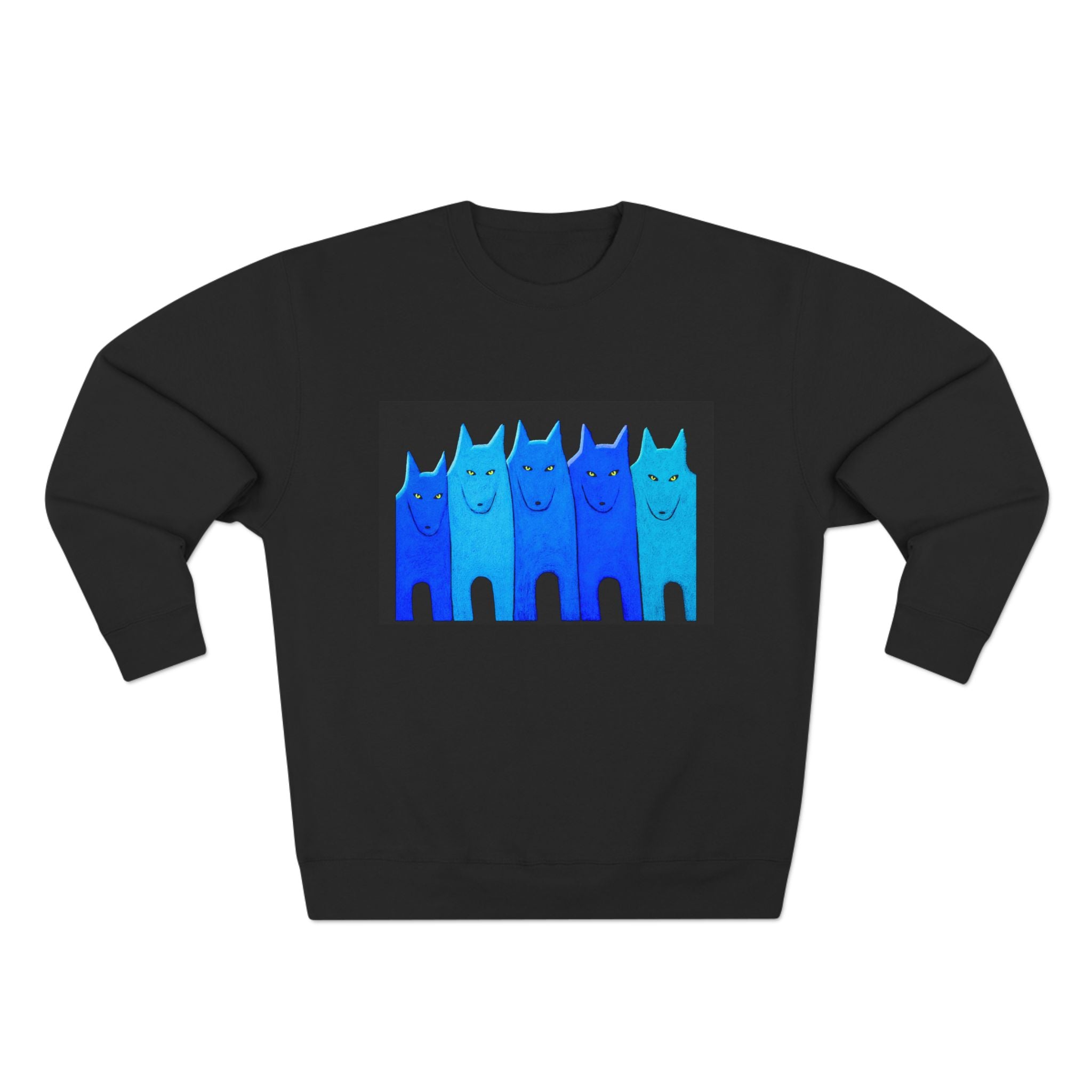 Carole LaRoche Blue Wolfpack Series Sweatshirt